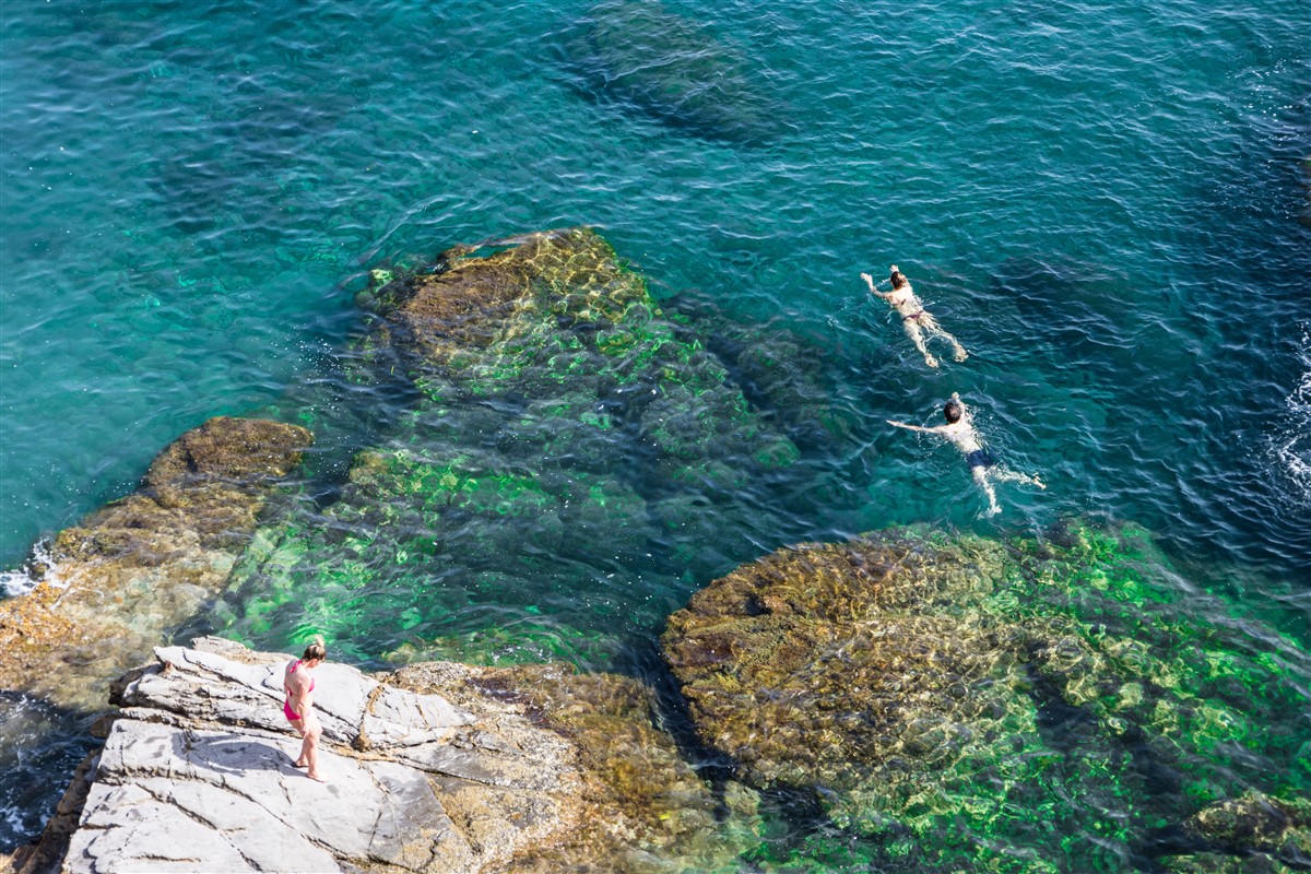 circuler entre les perles ligures