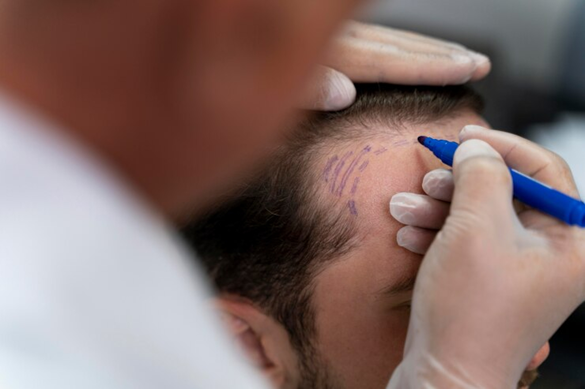 préparer chirurgie cheveux