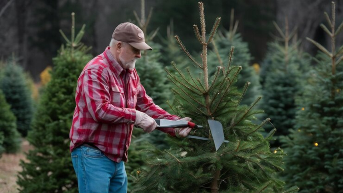 tailler un sapin