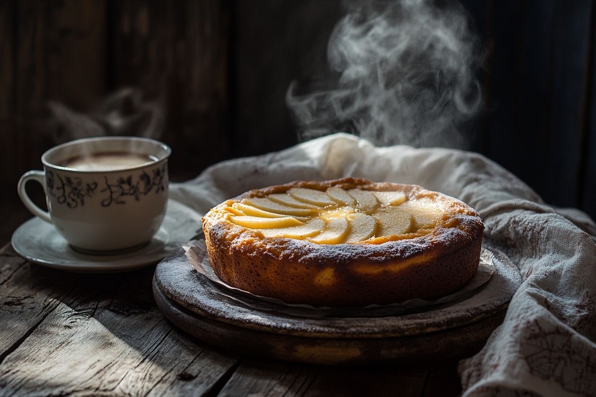 Invitez l'automne avec le meilleur gâteau aux pommes dans votre cuisine