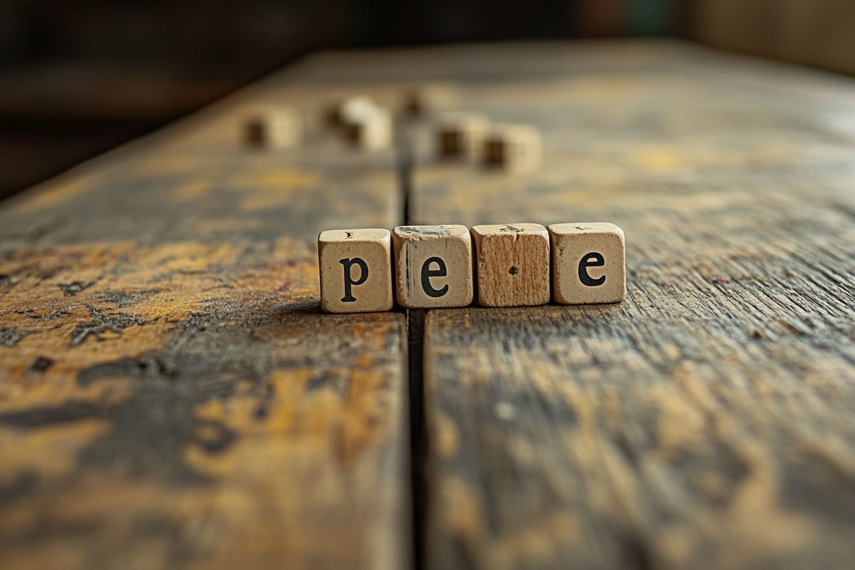 Tout ce que vous devez savoir sur pe : mot de 2 lettres au Scrabble est valide