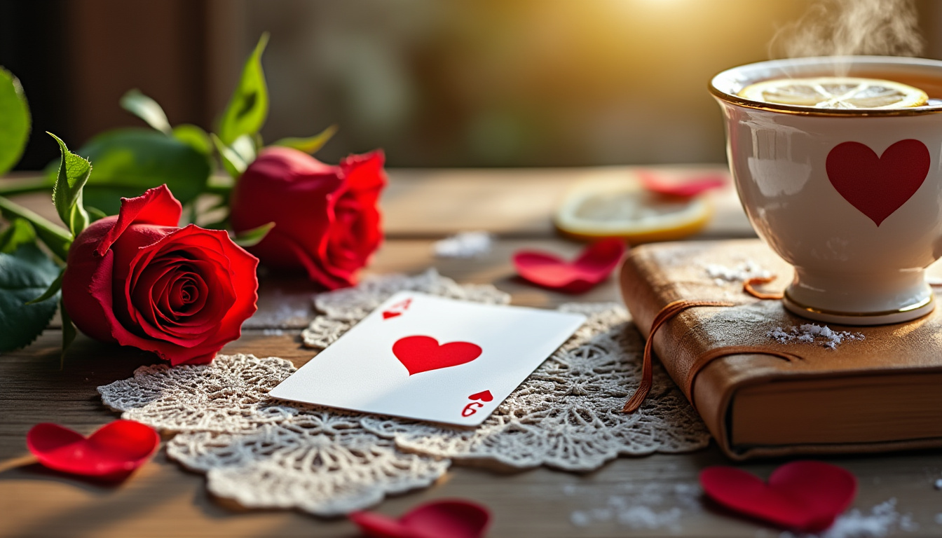 découvrez la signification profonde de la carte 6 de cœur et les messages cachés qu'elle renferme. plongez dans l'univers de la cartomancie et explorez les interprétations riches et fascinantes de cette carte symbolique.