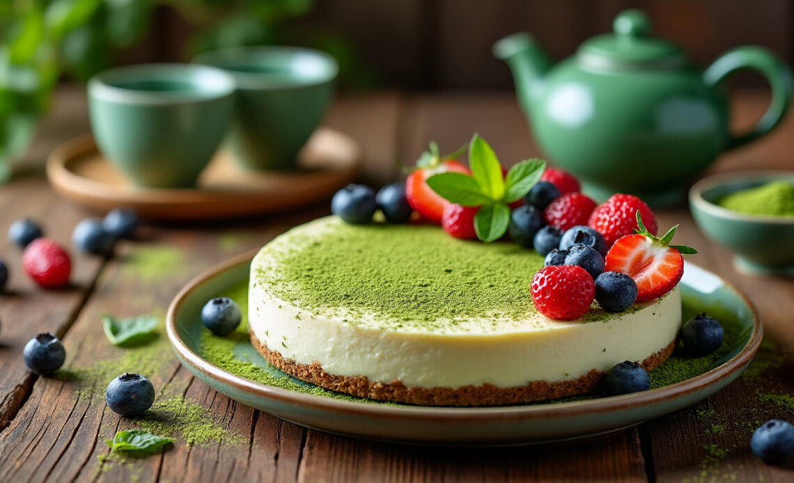 découvrez comment le matcha peut transformer votre cheesecake en un délice vert savoureux. adoptez cette tendance culinaire et réveillez le chef qui sommeille en vous avec des recettes simples et gourmandes.