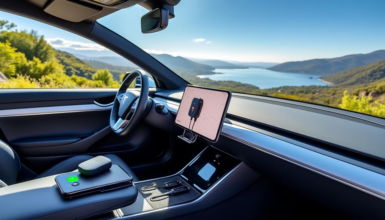 découvrez les accessoires tesla incontournables à rancho santa margarita pour optimiser vos trajets. performance, confort et style, trouvez tout ce qu'il vous faut pour améliorer votre expérience de conduite.
