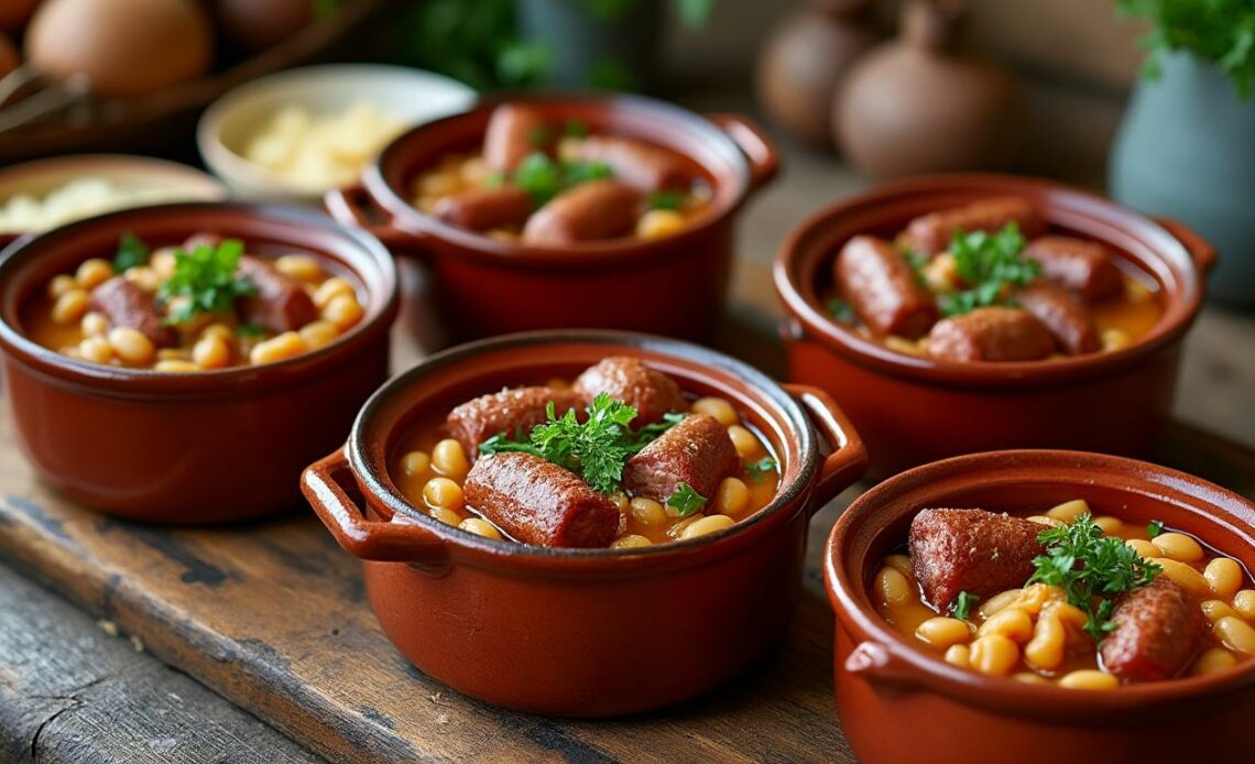 découvrez notre sélection des 5 meilleurs producteurs de cassoulet de toulouse, disponibles à la vente en ligne. savourez cette spécialité régionale préparée avec passion et authenticité, directement chez vous.