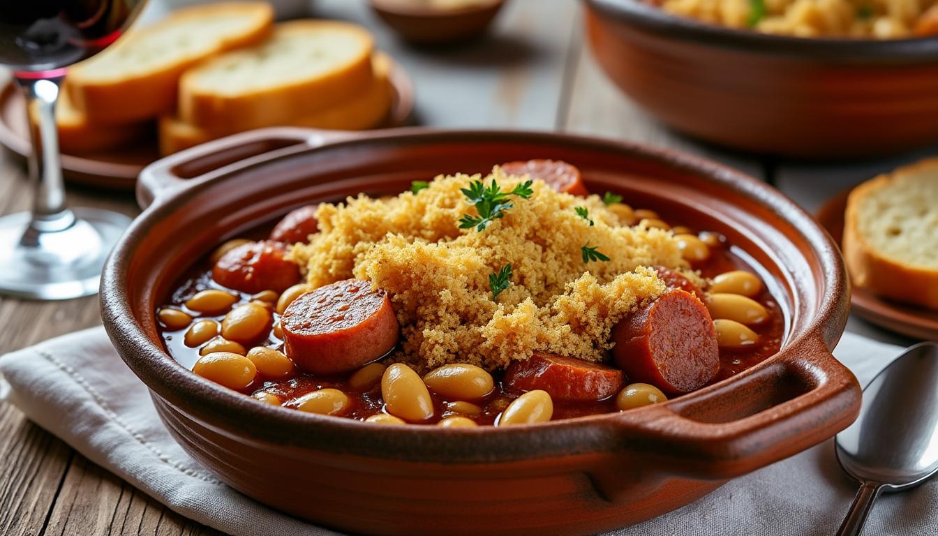 découvrez notre sélection des 5 meilleurs producteurs de cassoulet de toulouse disponibles en ligne. savourez l'authenticité de ce plat traditionnel tout en profitant de la commodité de la vente en ligne. commandez dès maintenant et faites-vous plaisir avec le véritable goût de toulouse.