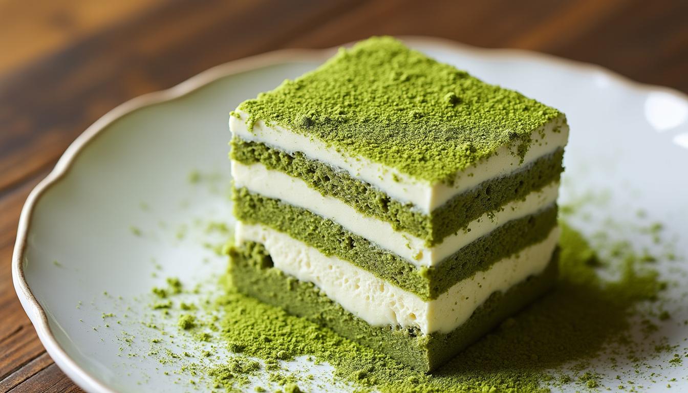 découvrez les secrets du tiramisu au thé matcha michalak, un dessert alliant douceur et originalité. impressionnez vos invités avec cette recette innovante qui allie la richesse du tiramisu traditionnel à la fraîcheur du matcha, pour une expérience gustative inoubliable.