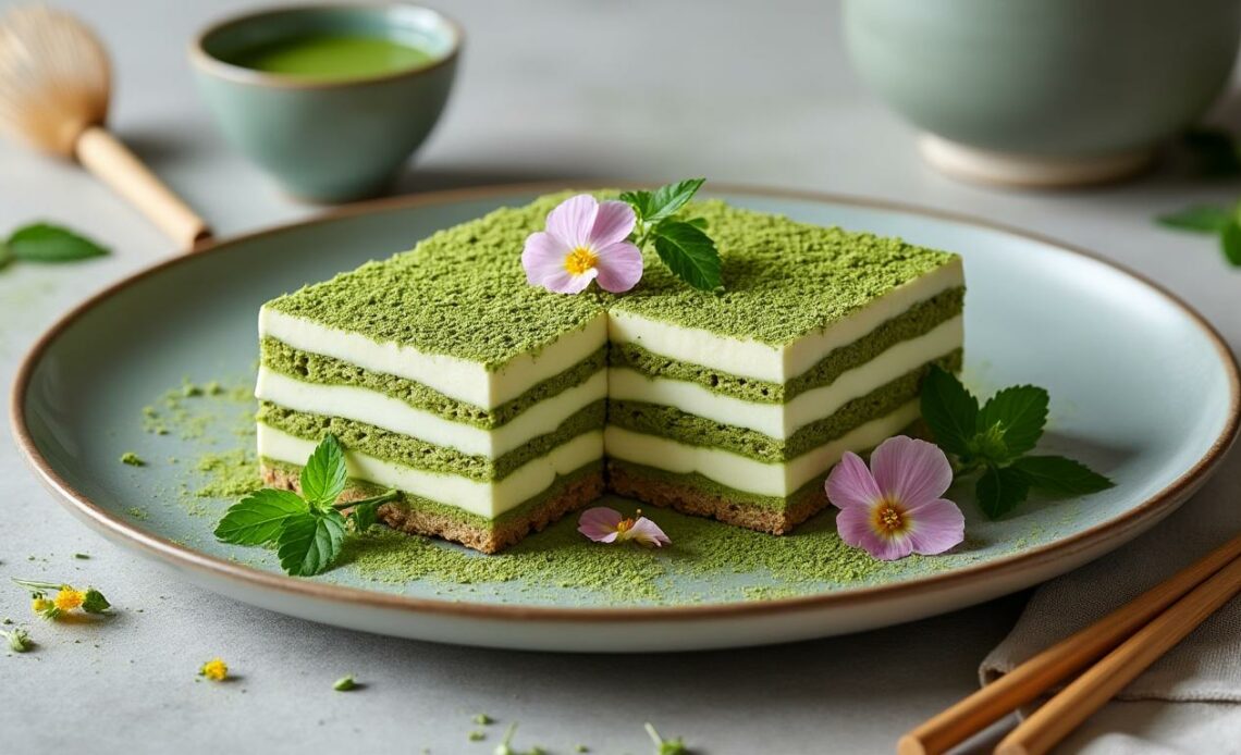 découvrez les secrets du tiramisu au thé matcha de michalak, une recette savoureuse et élégante qui ravira vos invités. apprenez à allier tradition italienne et fraîcheur du matcha pour un dessert inoubliable!