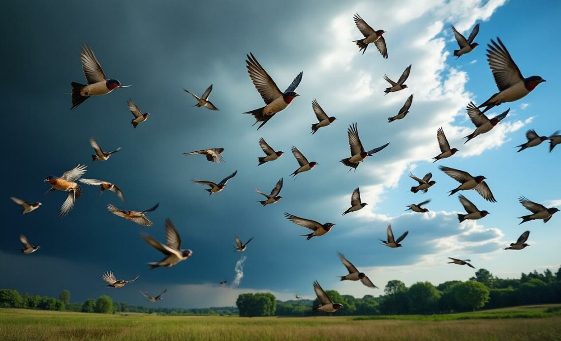 découvrez comment les conditions climatiques influencent la vitesse de migration des hirondelles. analyse des facteurs environnementaux et des adaptations de ces oiseaux fascinants face aux défis du changement climatique.