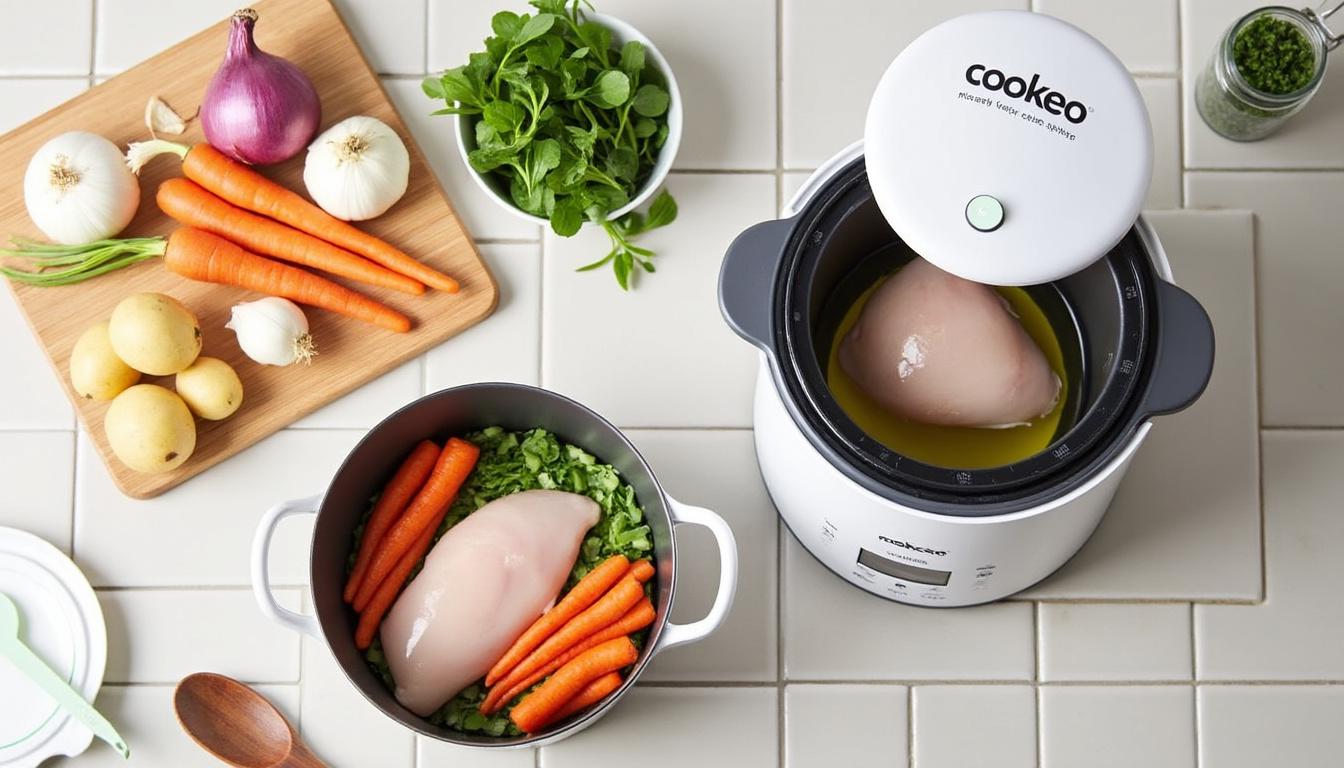 découvrez comment préparer un cassoulet express au cookeo en un rien de temps. cette recette savoureuse vous permet de déguster ce plat traditionnel tout en optimisant votre temps en cuisine. parfait pour les amateurs de cuisine rapide et délicieuse !