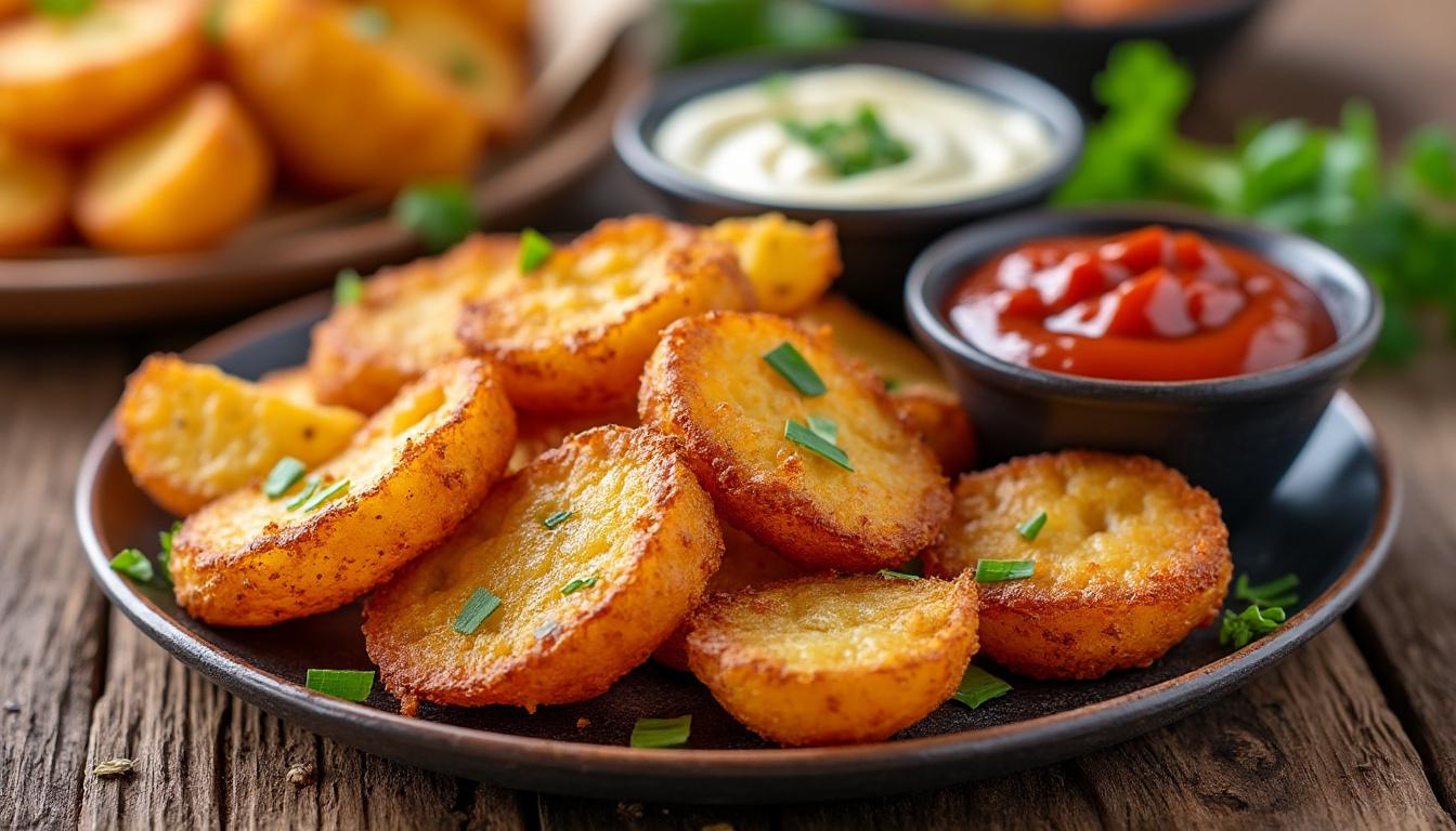 découvrez comment préparer des pommes de terre croustillantes et savoureuses à l’air fryer avec notre guide ultime. astuces, temps de cuisson et conseils pour une cuisson parfaite à chaque fois.