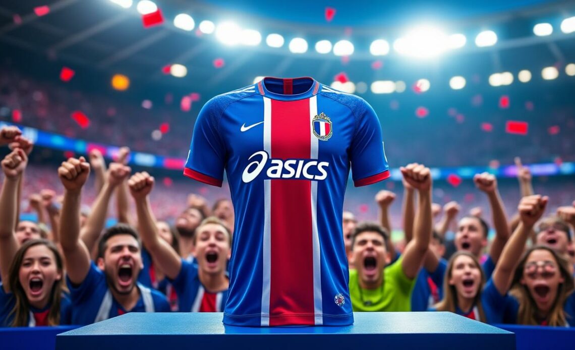 découvrez pourquoi le nouveau maillot du stade français signé asics est l'incontournable pour tous les supporters. alliant performance, confort et design moderne, ce maillot incarne l'esprit de l'équipe et permet de soutenir vos joueurs avec fierté. ne manquez pas l'opportunité de l'ajouter à votre collection !