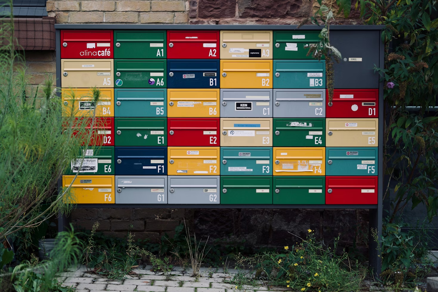 boîte lettres copropriété