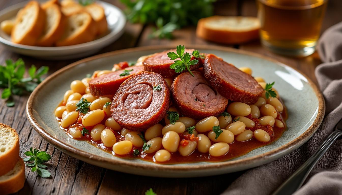 découvrez la savoureuse recette de cassoulet de pierre perret, idéale pour un repas convivial en famille ou entre amis. apprenez à préparer ce plat traditionnel plein de saveurs, qui réchauffera vos cœurs et mettra tout le monde d'accord autour de la table.