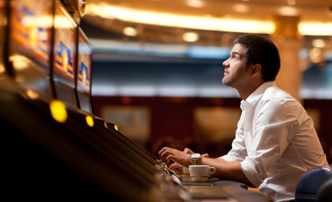 casino slot machine player