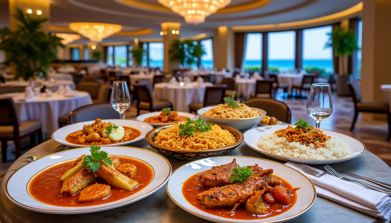 découvrez les saveurs exquises de la gastronomie au casino deltin pride à goa, en inde. profitez d’une cuisine raffinée, de buffets variés et d’une expérience culinaire inoubliable dans un cadre luxueux en bord de mer.