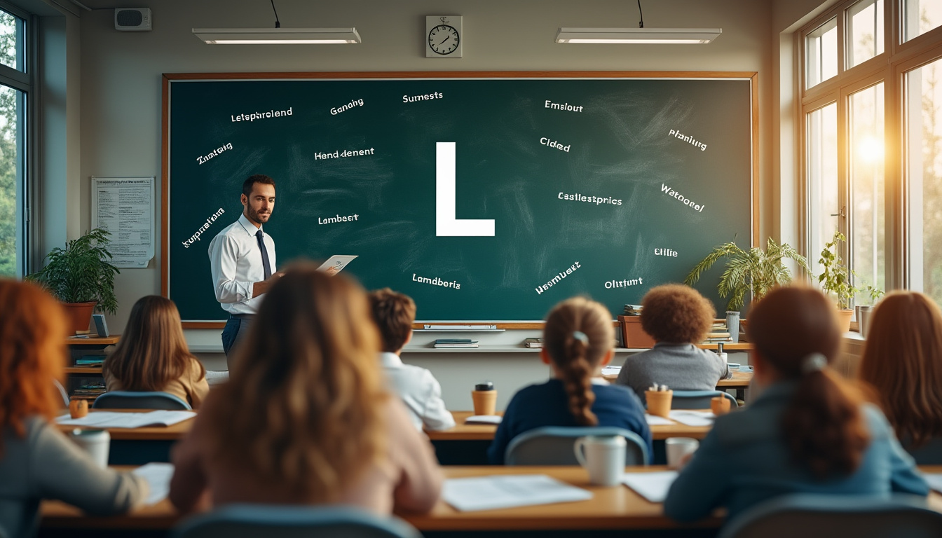 découvrez une liste complète de mots anglais commençant par l, conçue pour les enseignants d'anglais. outil idéal pour enrichir vos cours et faciliter l'apprentissage de vos élèves !