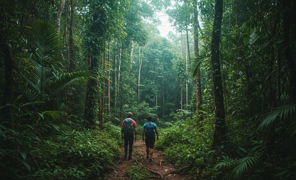 trek dans la jungle
