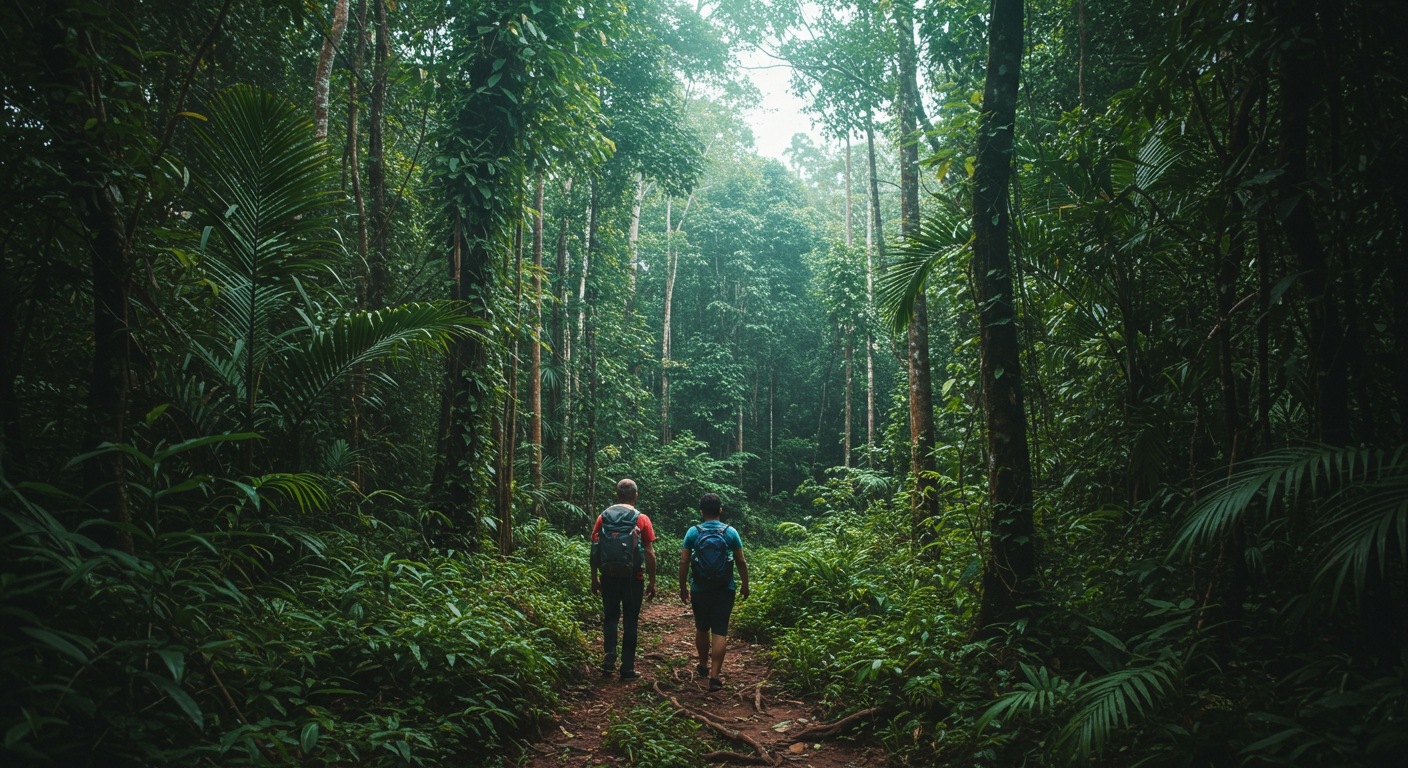 trek dans la jungle