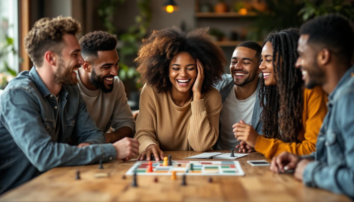 découvrez notre sélection de jeux de société conviviaux pour des moments de rires et de partage inoubliables entre amis ou en famille.