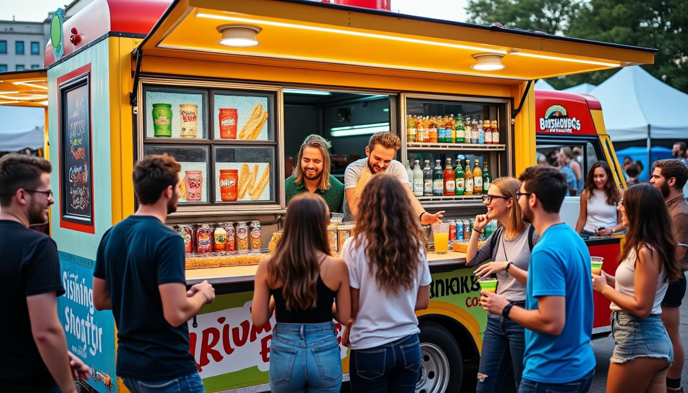 découvrez les meilleures boissons à proposer avec un food truck pour régaler vos invités et rendre votre événement inoubliable.
