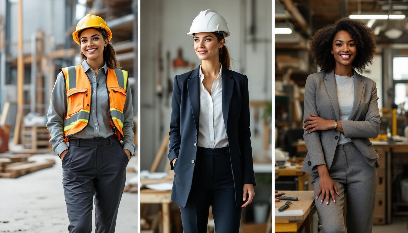 découvrez notre sélection de pantalons de travail pour femme, alliant style et confort, adaptés à toutes les professions. trouvez la pièce parfaite pour vous sentir bien au travail.