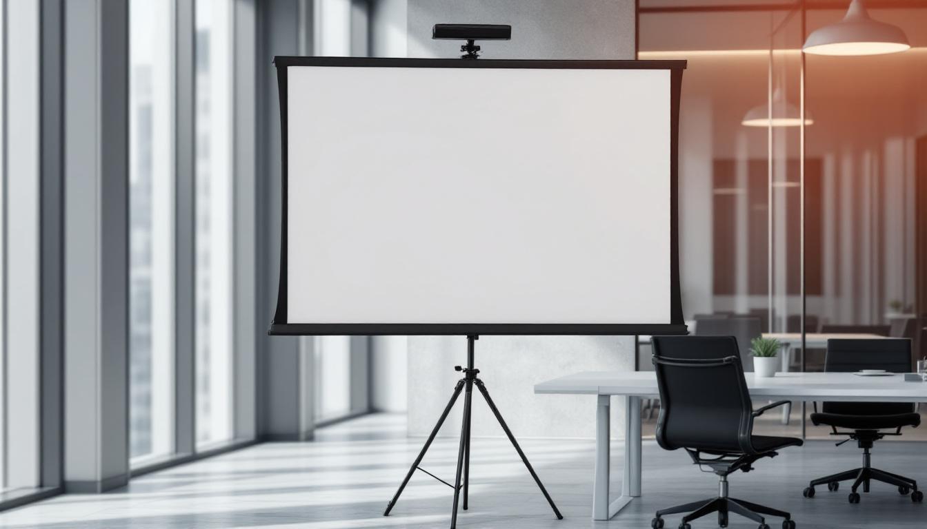 Transformez vos présentations avec un écran de projection sur trépied ...
