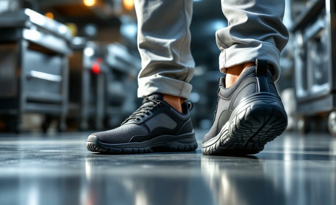 découvrez nos chaussures de sécurité de cuisine conçues pour améliorer votre performance et assurer votre confort et protection au travail.