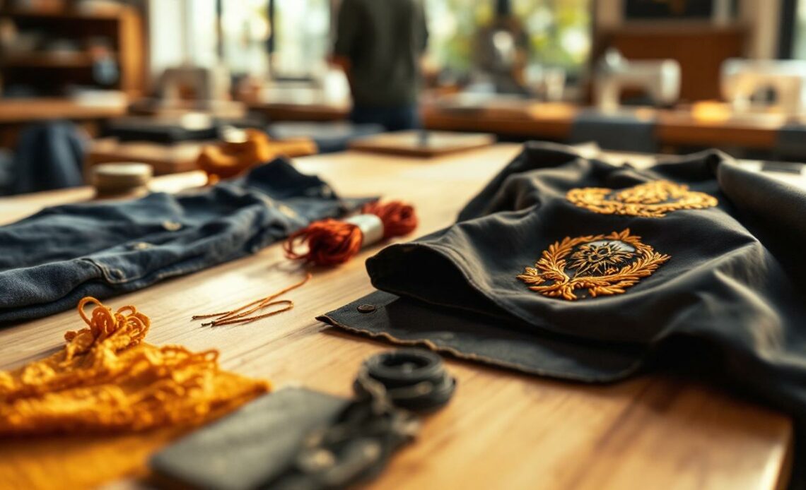 découvrez comment choisir le tissu idéal pour un blouson personnalisé avec votre logo brodé, alliant qualité, confort et style pour un rendu unique et durable.