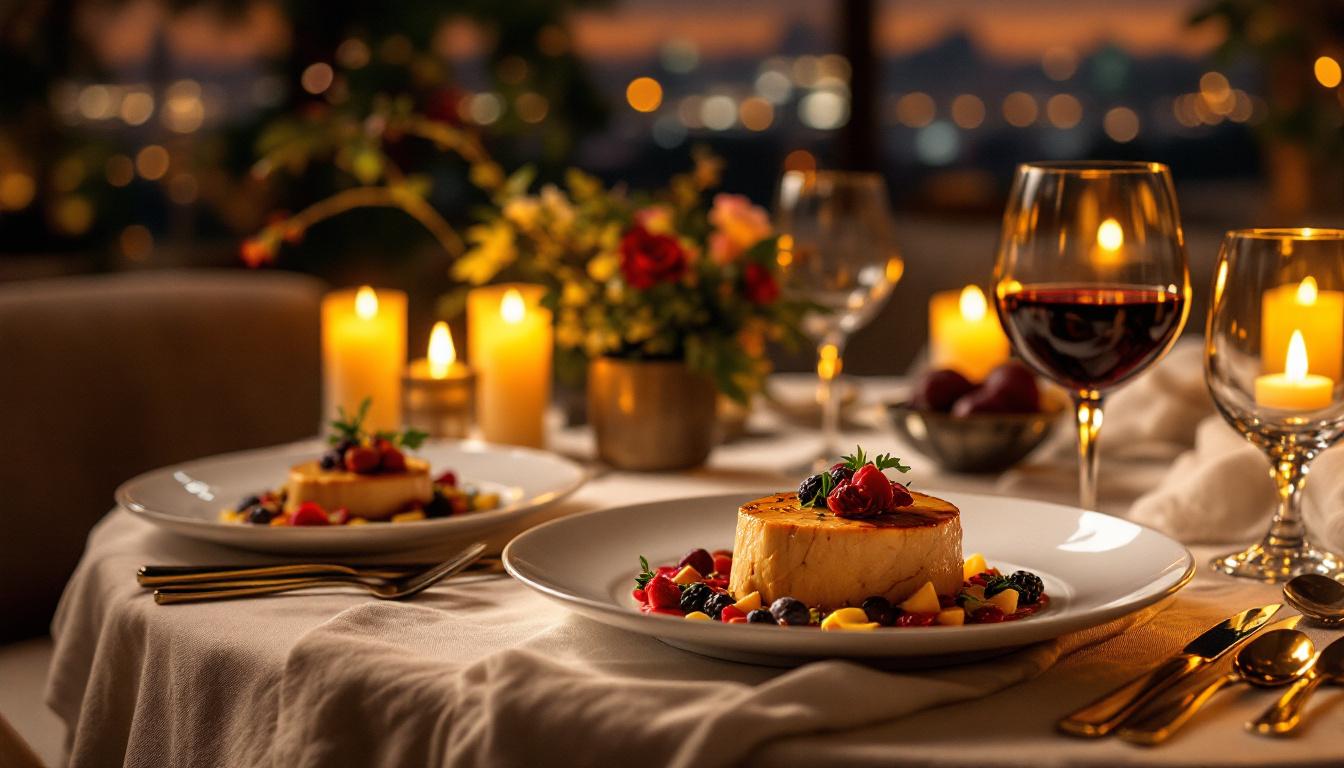 découvrez des recettes élégantes et raffinées avec du foie gras pour sublimer votre dîner romantique. idées gourmandes et sophistiquées pour une soirée inoubliable.