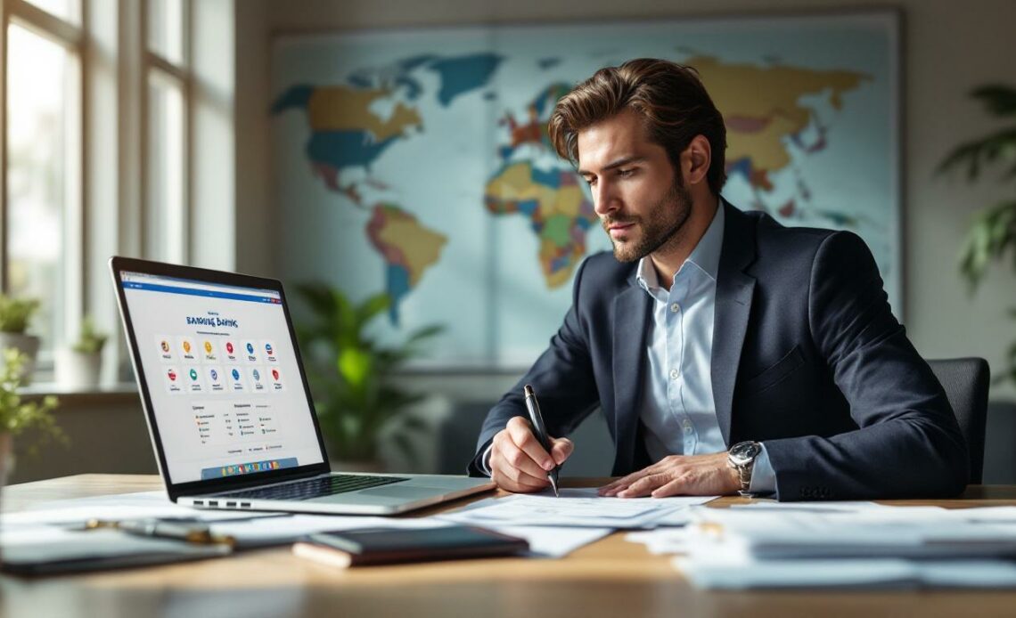 découvrez comment éviter les erreurs fréquentes lors de l'ouverture d'un compte professionnel en ligne à l'étranger pour sécuriser vos opérations bancaires internationales.