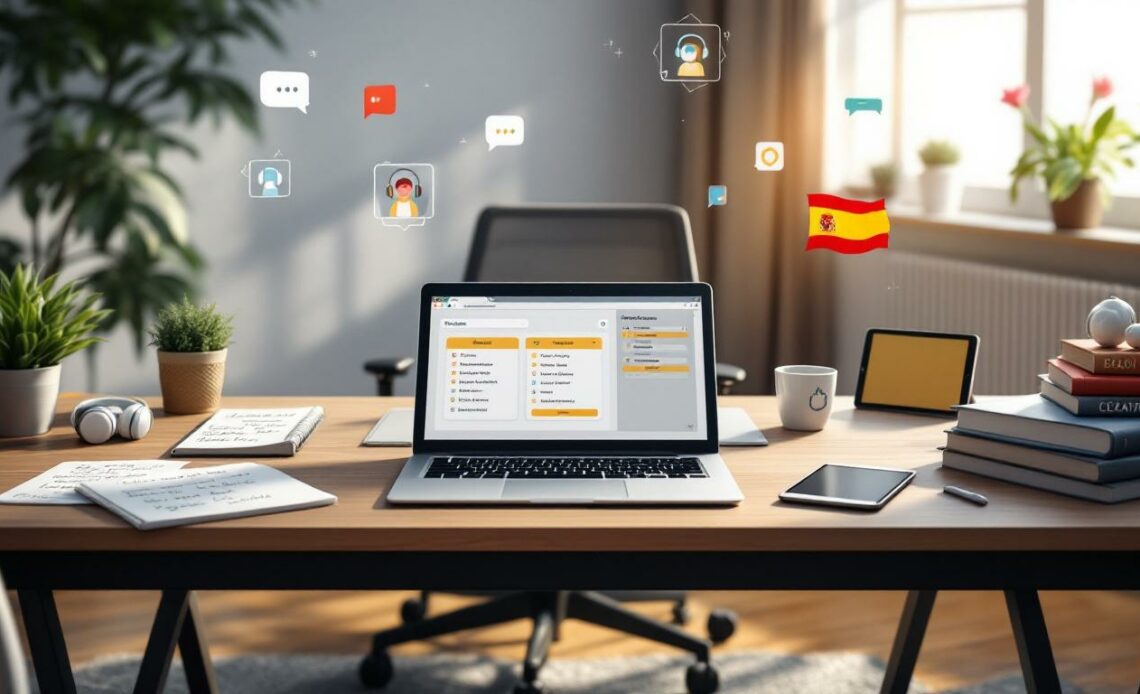 découvrez notre formation d'espagnol en ligne, conçue pour les débutants comme pour les avancés. apprenez à votre rythme grâce à des cours interactifs et des ressources adaptées à tous les niveaux.