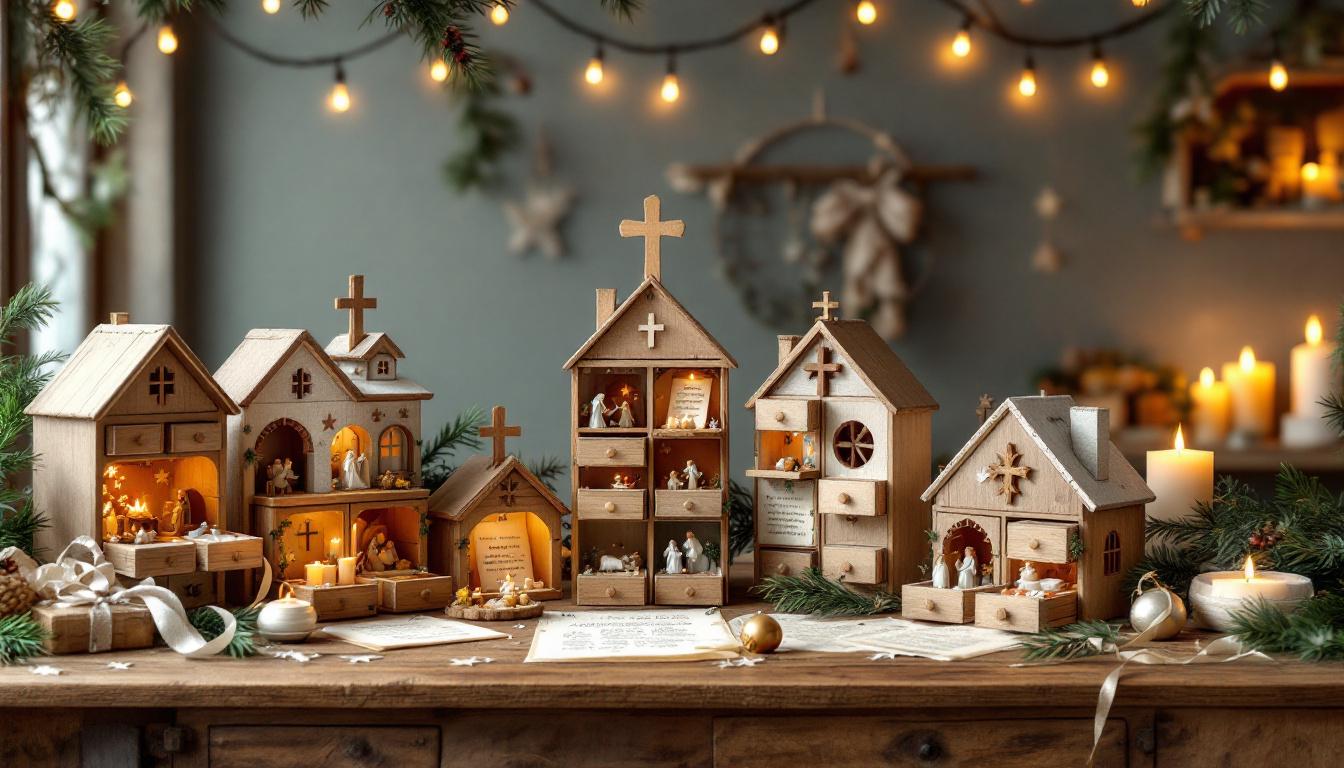 découvrez les 10 meilleures idées créatives pour réaliser un calendrier de l'avent chrétien unique, mêlant foi et traditions pour préparer noël avec émerveillement et spiritualité.