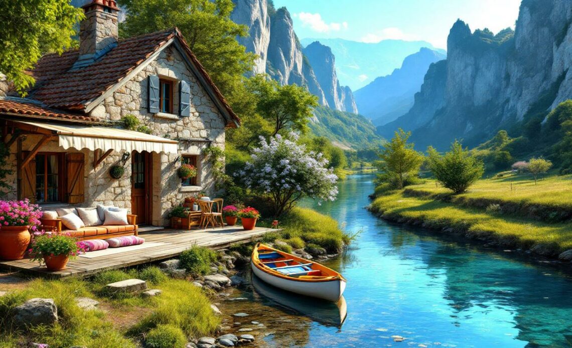 réservez facilement votre séjour à sainte-enimie grâce aux meilleurs sites de locations de vacances, pour des vacances inoubliables au cœur de la nature.