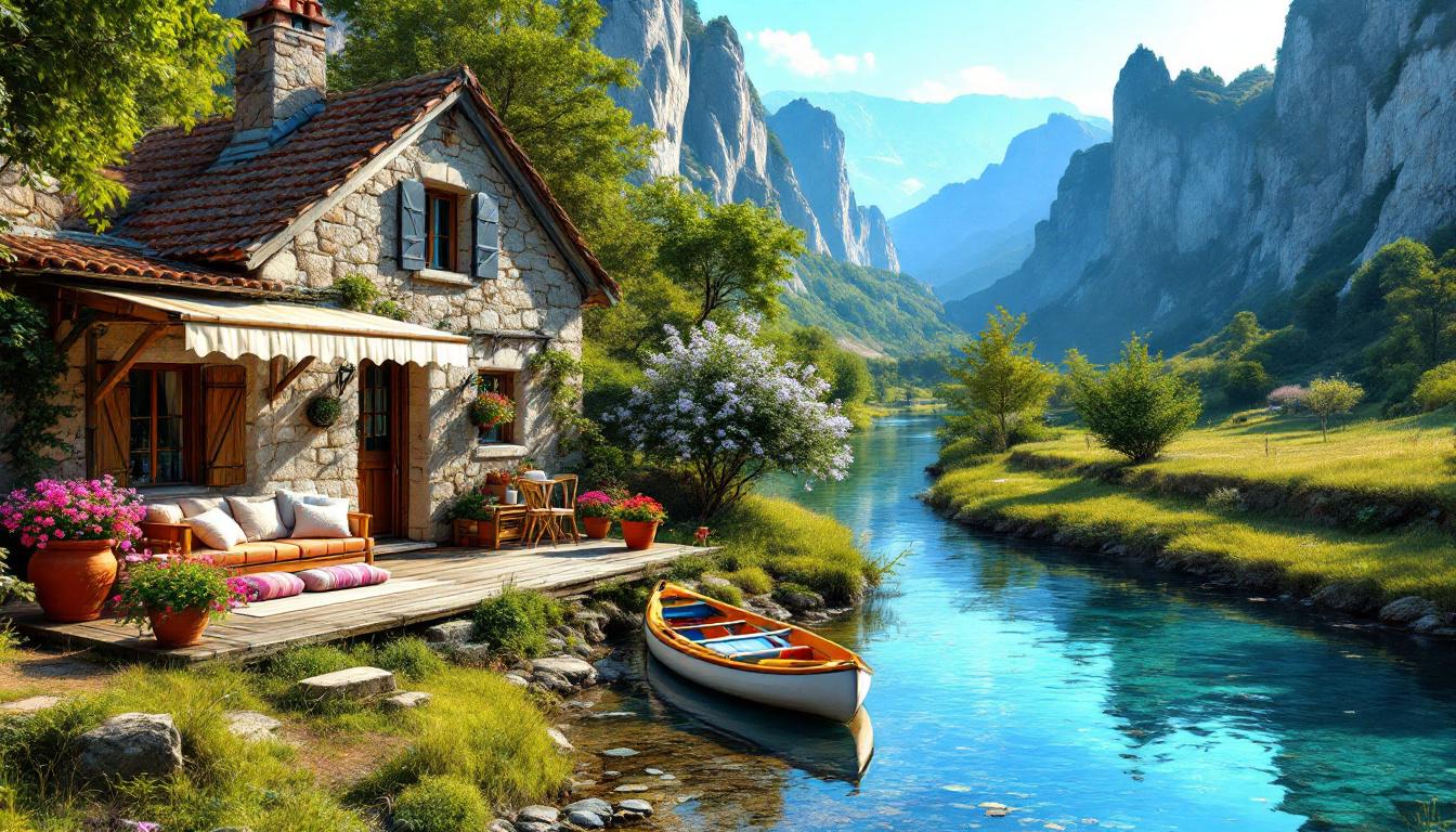 réservez facilement votre séjour à sainte-enimie grâce aux meilleurs sites de locations de vacances, pour des vacances inoubliables au cœur de la nature.