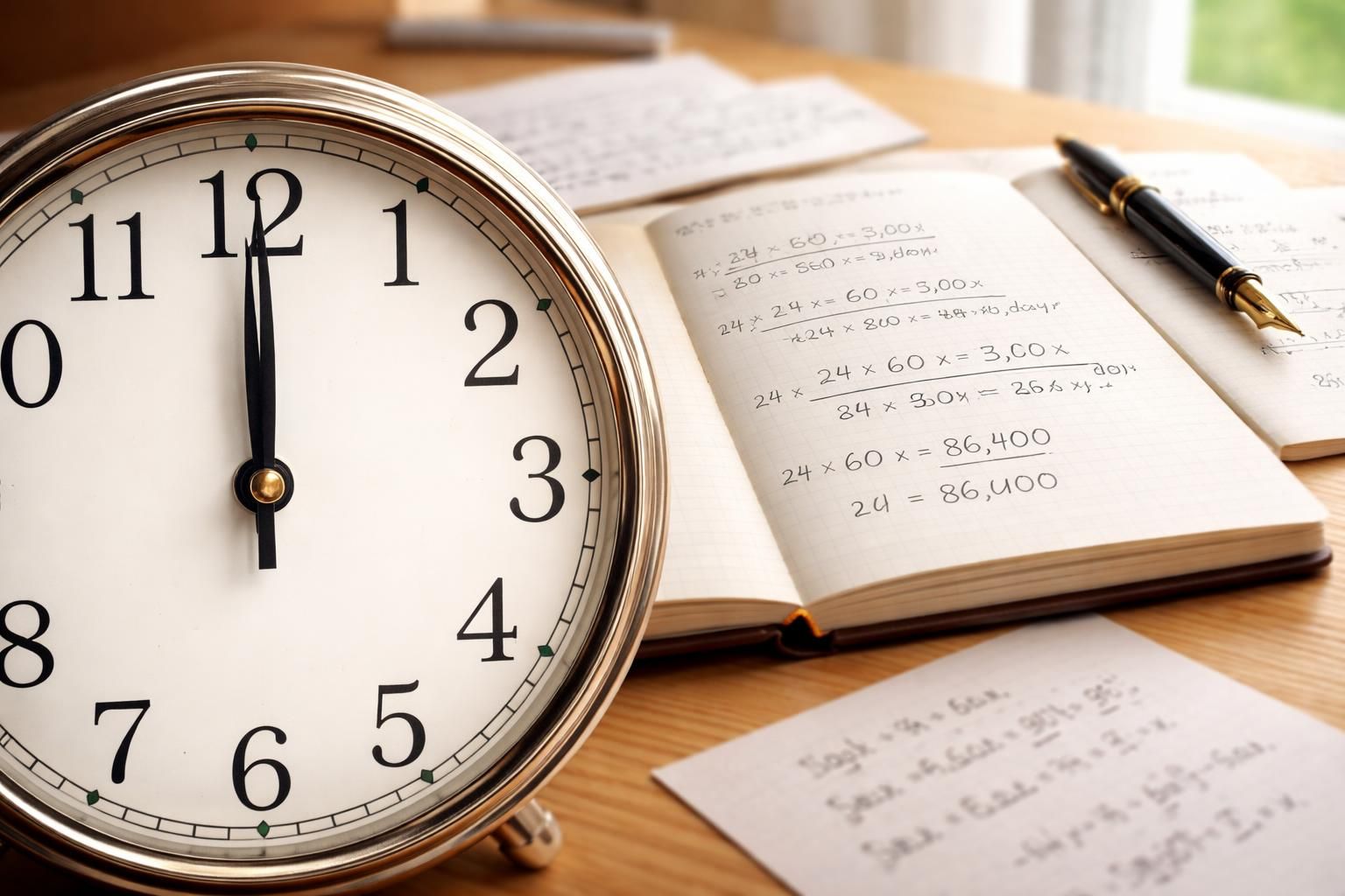 découvrez comment calculer précisément le nombre de secondes dans une journée complète de 24 heures avec des explications claires et un calcul détaillé.