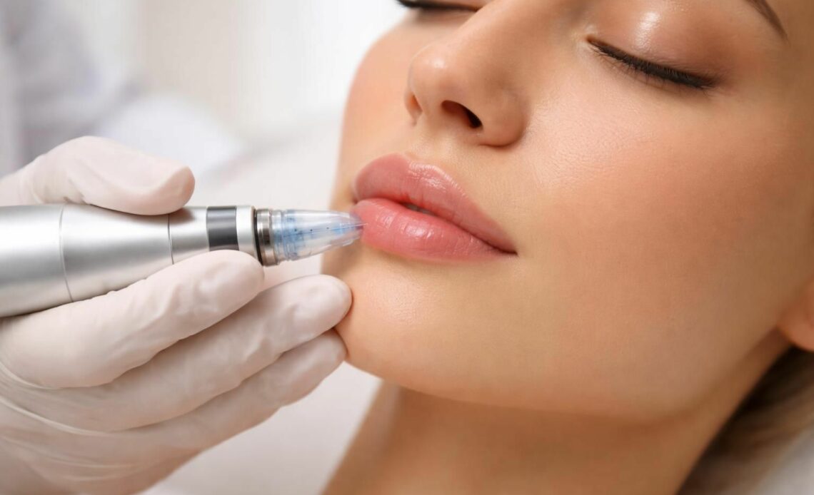découvrez un protocole spécifique de microneedling dédié au contour des lèvres pour améliorer la texture et la fermeté de cette zone délicate.
