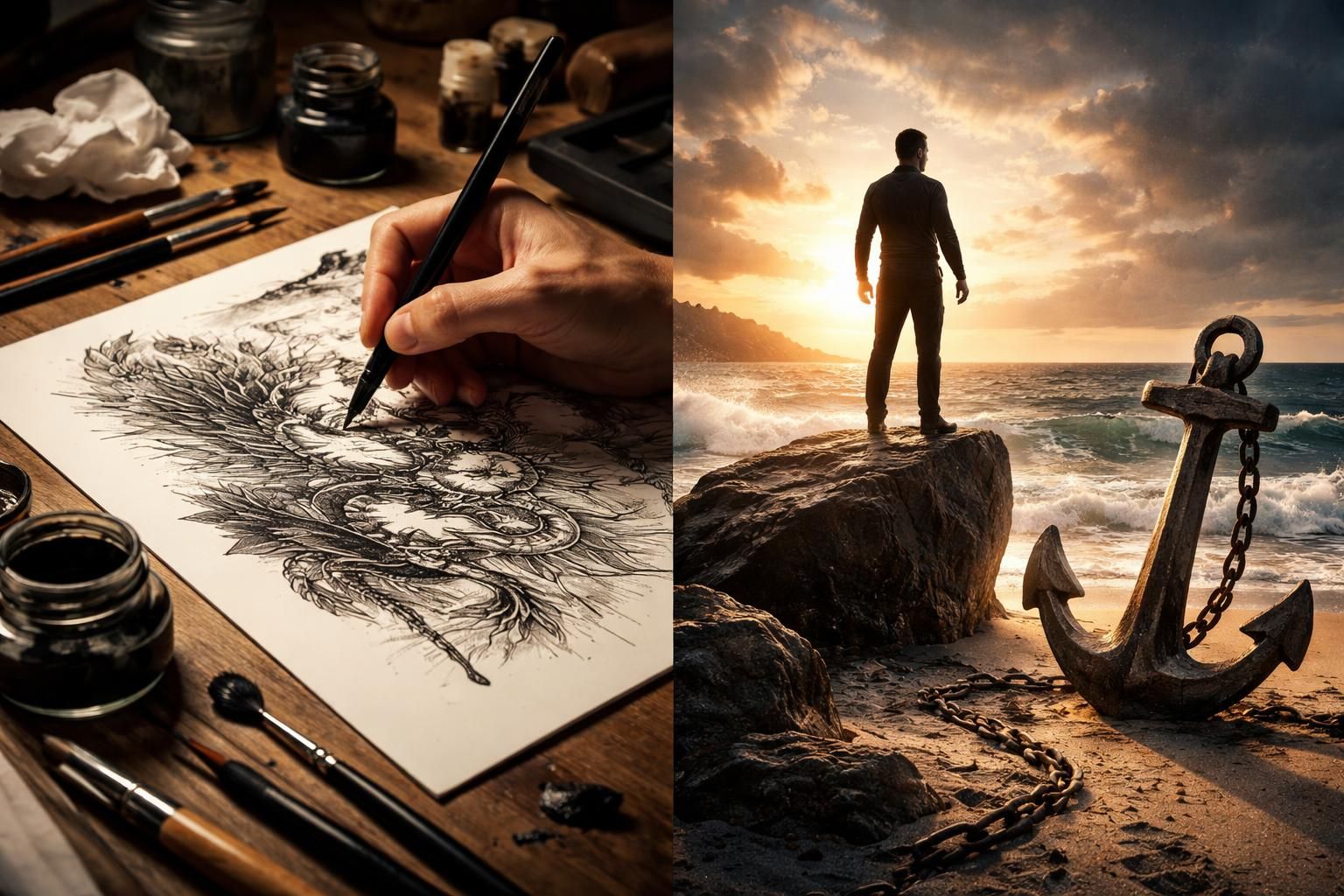 découvrez comment maîtriser l'encrage et l'ancrage pour créer un art saisissant et impactant. apprenez les techniques essentielles pour sublimer vos œuvres.