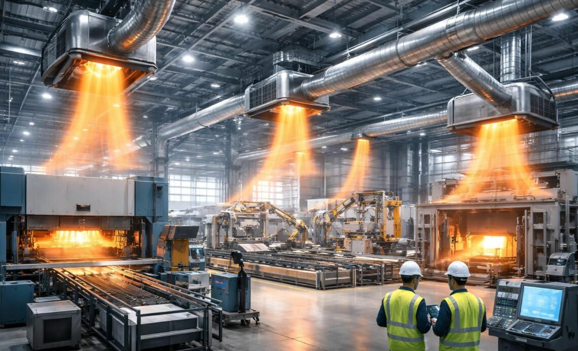 découvrez les applications innovantes du chauffage industriel soufflant et comment elles révolutionnent les process industriels pour une efficacité énergétique optimale.