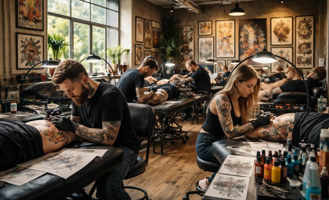 découvrez les artistes tatoueurs renommés d'autun, leur talent unique et leurs styles variés pour un tatouage personnalisé et réussi.