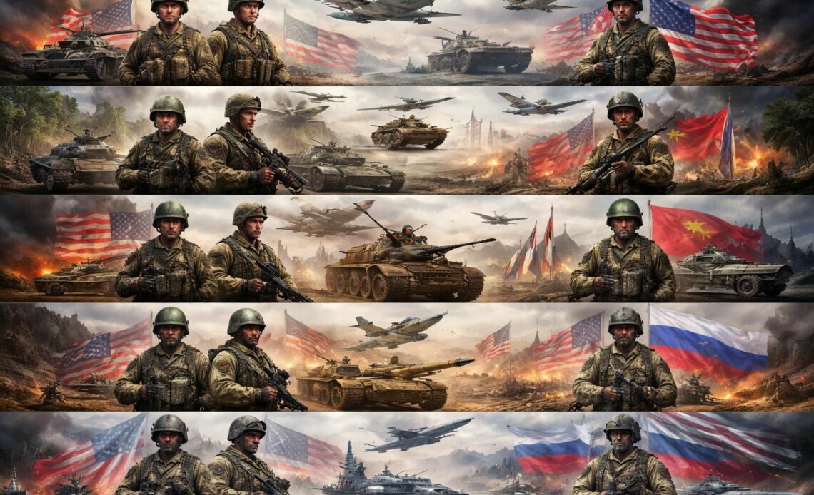 découvrez l'évolution des puissances militaires mondiales au fil des décennies à travers un classement détaillé des forces armées internationales.
