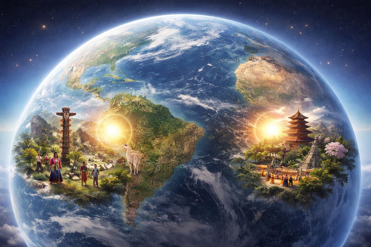 explorez les points antipodaux et découvrez comment ils influencent et reflètent la diversité des cultures à travers le monde.