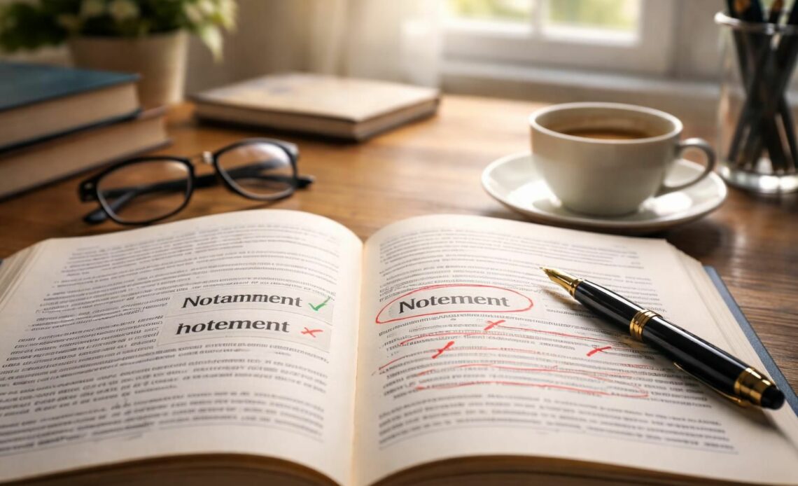 découvrez les pièges courants de la grammaire française, avec un focus spécial sur l'usage correct de "notamment" et l'erreur fréquente "notemment".
