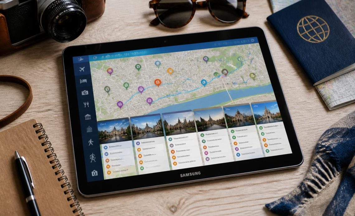 découvrez un itinéraire de city-trip jour par jour, spécialement conçu pour optimiser vos vacances avec une tablette samsung. suivez facilement vos étapes et profitez pleinement de chaque destination.