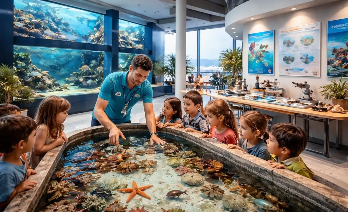 découvrez les activités pédagogiques variées proposées par l'aquarium de sainte-maxime pour apprendre en s'amusant sur la faune marine et la protection de l'environnement.